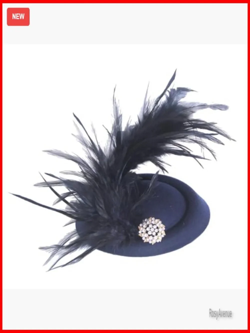 Derby Fascinator Hat, Lightweight Polyester, Handmade Tea Party Accessory